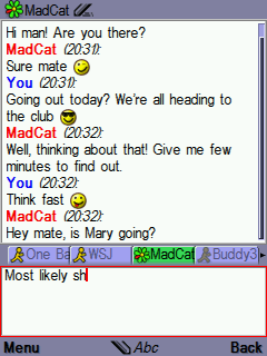 Slick IM fr AIM, MSN, ICQ und Yahoo