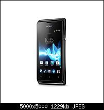 1 Xperia E Front Black