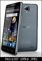 Alcatel One Touch Idol Front Back