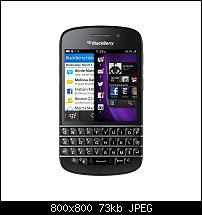 Q10 Schwarz Frontseite