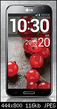 lg optimus g pro black front