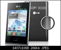 LG Optimus L3 II Schwarz