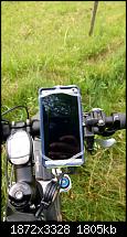HTC One in Otterbox Commuter mit Finn Halterung