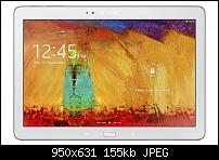 Samsung Note 10.1 2014 Edition Wei Frontseite