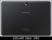 Samsung Note 10.1 2014 Edition Schwarz Rckseite