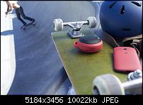 Moto G back skateboard