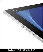 Xperia z2 Tablet white power