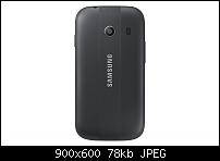 samsung galaxy ace style back schwarz