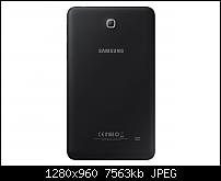 samsung galaxy tab 4 7 back schwarz