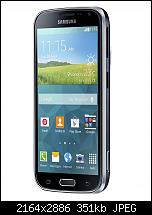 Samsung Galaxy K Zoom Charcoal Black Seite2