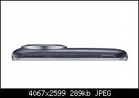 Galaxy K Zoom Charcoal Black Seitlich