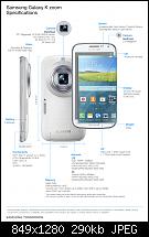 Galaxy k zoom specification