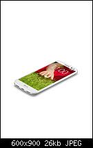 LG G2 mini above
