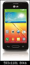 LG L40 (black) front