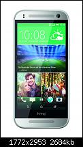 M8mini2 Front Silver DE