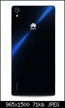 Huawei Ascend P7 back