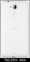 Acer Liquid Z4 back (white)