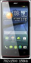 Acer Liquid E3 front