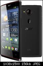 Acer Liquid E3 front-back