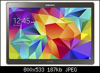 Samsung Galaxy Tab S 10.5 BlackFront