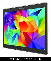 Samsung Galaxy Tab S 10.5 BlackFront1