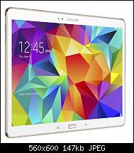 Samsung Galaxy Tab S 10.5 WhiteFront1