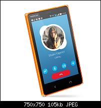 Nokia X2 - Vorderansicht 2