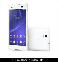 Sony Xperia C3 - Vorder- & Rckansicht