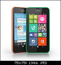 Nokia Lumia 530 (Dual) - Vorderansicht