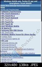 Mobileansicht im Browser