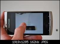 Kamera Touchfokus