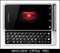 Droid2 WE White Front Open EYE