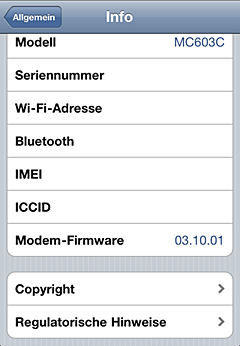 Tutorial: Wie finde ich die Seriennummer, IMEI, MEID, CDN und ICCID meines Devices-ht4061_01-iphone-settings-003-de.png