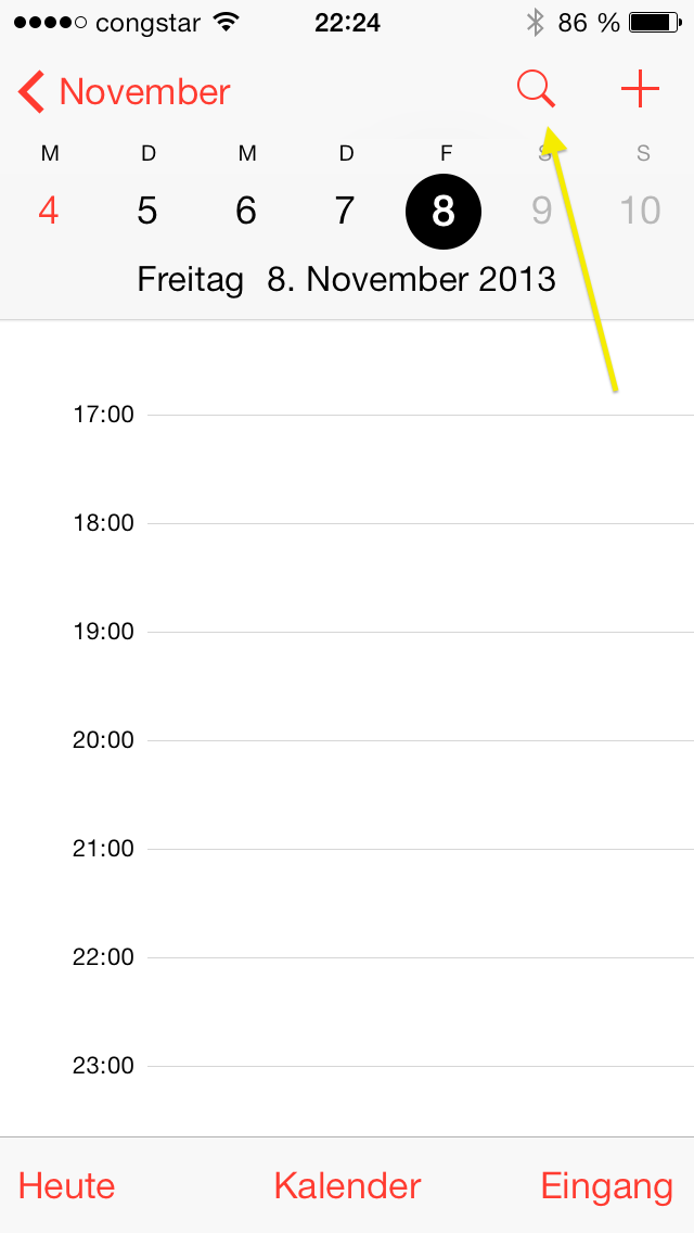 Tipp: Listenansicht im iOS-Kalender unter iOS 7 wieder bekommen-image.png