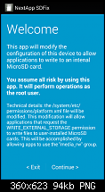 [Anleitung] Apps unter Android 4.4 vollen Zugriff auf die MicroSD ermöglichen.-sdfix_welcome.png