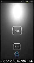 [APP-VORSTELLUNG] Schnellste Taschenlampen App für den Androiden: Spicy Taschenlampe-2.png