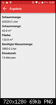 [App-Vorstellung] FireResc Feuerwehr Schaumrechner-result1.png