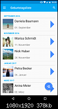 Geburtstagsreminder: automatisches Versenden (SMS/WhatsApp), zeitoptimierend &amp; persön-screenshot_20160901-182503.png