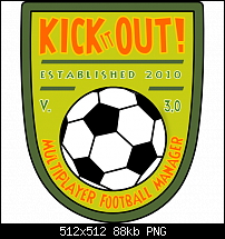Kick it out! Das Multiplayer Fußball Manager Spiel für Android.-promographic-512x512.png
