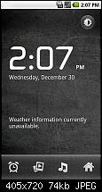 Nexus One Apps auf dem Milestone: Gallery, Uhr und News-Reader-nexus-one-uhr2.jpg