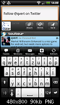 Gewinnspiel: Touiteur, schöner schlanker Android Twitter Client-tweet.png