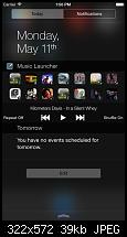 Musik Launcher mit Mitteilungszentrale-Widget-screen322x572.jpeg