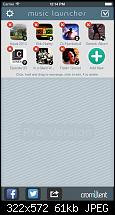 Musik Launcher mit Mitteilungszentrale-Widget-screen322x572.jpeg