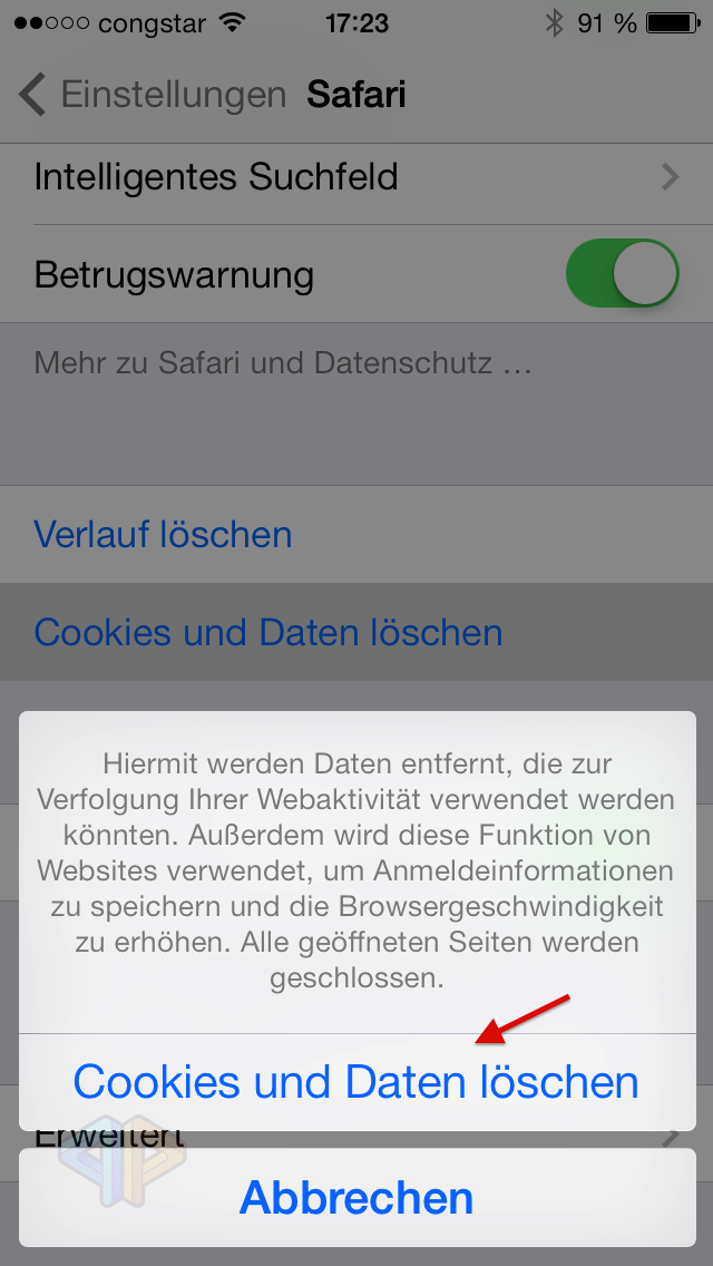Tutorial: Löschen des Safari-Caches und der Cookies bei einem iOS-Device-image-1.png