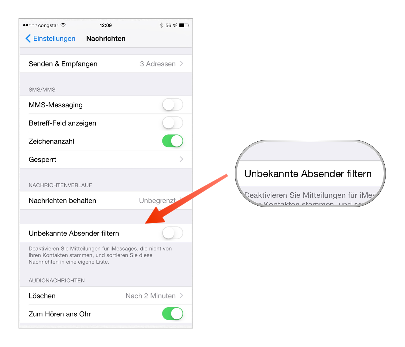 Tutorial: iMessage-Nachrichten als Spam melden-bild-3.png