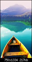 Der iPhone 6 Wallpaper Thread-boat-still-lake-iphone-6-wallpaper.jpg