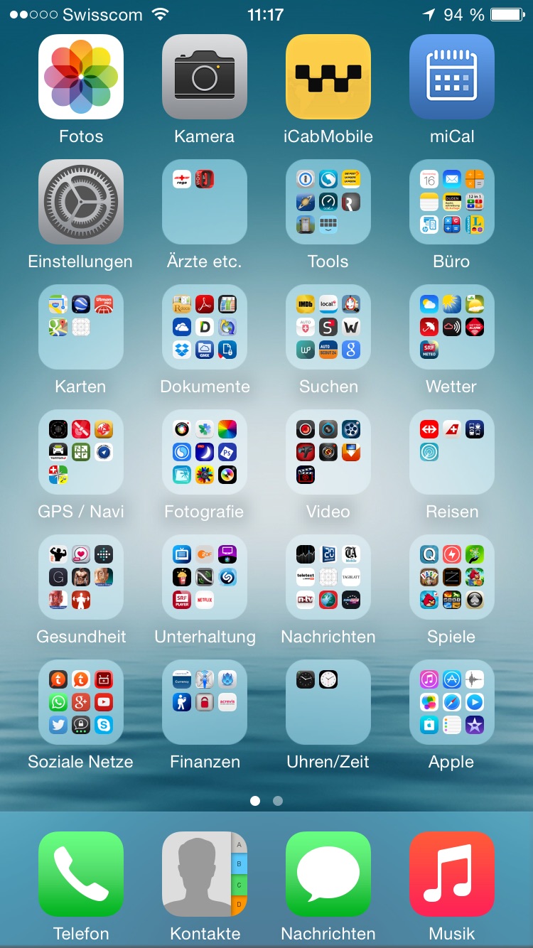 Apple Iphone 6 Plus Zeigt Euren Iphone 6 Homescreen