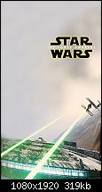Der iPhone 6 Wallpaper Thread-star-wars-force-awakens-wallpaper-millennium-falcon-tie-attack.jpg
