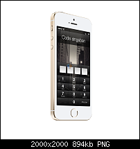 ClassicLockScreen, der iOS 6 Lockscreen ist zurück.-img_3352_iphone5s_gold_side1.png
