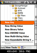 Wie editiere ich bei Windows Mobile die Registry-screen16.png